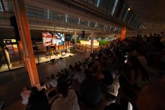 Bühne und Tribühne im Lichtforum