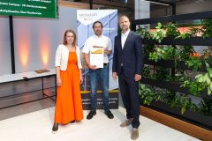 Mag.a Verena Lässer-Kemple, Ing. Manuel Kanitsch und LR Mag. Marco Tittler